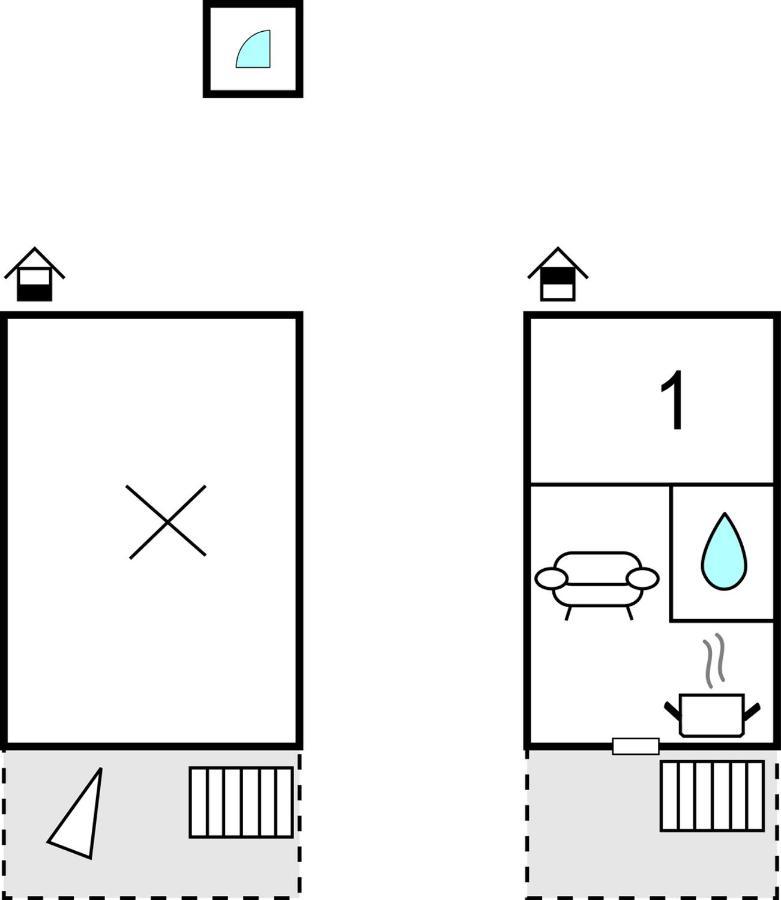 Awesome Apartment In Vasteville With Kitchenette Eksteriør billede